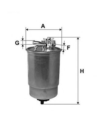 OPEN PARTS eff500220 -  Топливный фильтр
